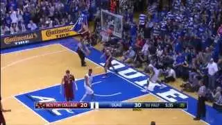 Top Plays: Duke 86 Boston College 62 (1/3/15)
