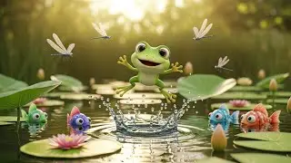 Pequeno Sapo do Minecraft Pulou no Lago | Kids Songs & Nursery Rhymes