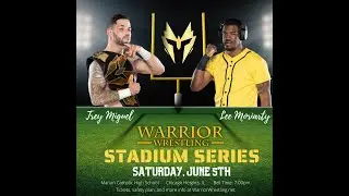 Warrior Wrestling Ringside Films - Трей Мигель против Ли Мориарти - Stadium Series 2021