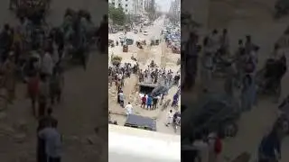 Karachi Car Accident at Five (5) Star Chowrangi!