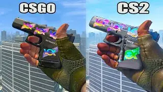 CS2 Updated VOX EMINOR Holo Sticker - CSGO vs CS2 Comparison