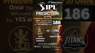 Royal Challengers Bengaluru vs Gujarat Titans, 14th Match IPL#2025 #cricketpredictions