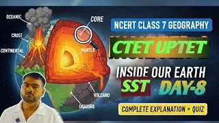 NCERT Class 7 Geography Chapter 2 | हमारी पृथ्वी के अंदर | SST आसान भाषा में
