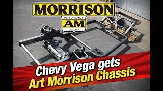 ProTouring Chevy Vega build Video 2 - Fitting the Vega to its Art Morrison chassis.