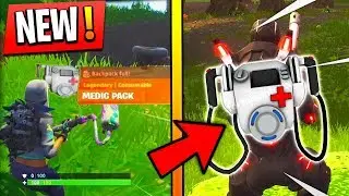NOUVEAU OBJET CHEAT MEDIC PACK ET INTEL PACK SUR FORTNITE BATTLE ROYALE !