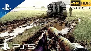 Fraternit&eacute; Ou La Mort France Tirailleur Battlefield V Ultra Realistic Graphics Gameplay [4K 60FPS]