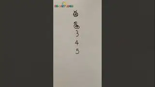 making animals from numbers|Easy kids drawin🐞🦭🐋🦢