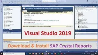 How to Download and Install Crystal Reports for Visual Studio 2019