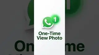 How To Send One Time View Pictures On WhatsApp | How To Send View Once Photo On WhatsApp