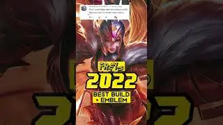✅ [New] Freya 2022 Best Build and Emblem Setup - Exp Laner Tips #shorts #mobilelegends #mlbb
