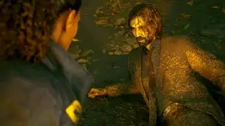 Alan Wake 2 - Saga meets Alan Wake for the First Time (4K)