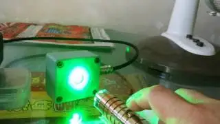 SanwuLaser 1W520nm LPM Test