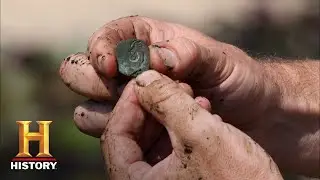 The Curse of Oak Island: INCREDIBLE Spanish Coin Find (Season 1) | History