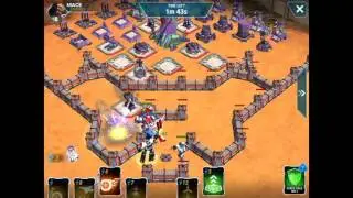 Transformers Earth Wars TFEW: Alliance War vs Synergy Base 2