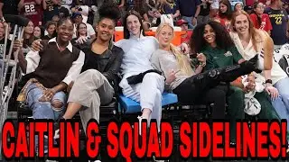 Caitlin Clark, Chloe Bibby & Sophie Cunningham Shock Fans on the Bench