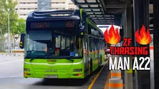 HELLFIRE ZF THRASHING on a SBST MAN A22 (SMB3113Z) Service 860