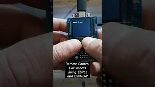 Remote Control for my Robotics Projects #esp32 #arduino #robotics