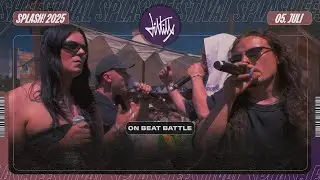 Leyla Lamour & Liuz vs Ano-Nym & Grave40 ⎪ On Beat Rap Battle @ Splash Festival 2025 ⎪ DLTLLY