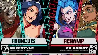 Froncois (Ahri / Ekko) vs FChamp (Jinx / Illaoi) - 2XKO