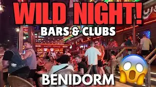 Benidorm's WILD Nightlife on the Strip! 😱 Bars, Clubs & Crazy Parties!