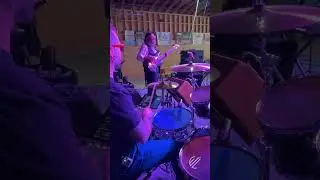 Maybe a dancing stage is the next big thing #drums #everythingwitheric #ericlovley
