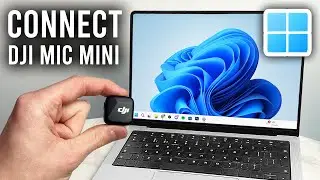 How To Connect DJI Mic Mini To PC or Laptop - Step By Step