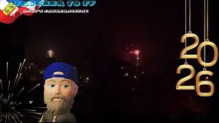 Frohes neues Jahr 2026-Feuerwerk über Moisling /Andy's Fahreralltag