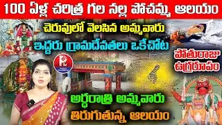 Nangunoor Nalla Pochamma Temple History |నంగునూరు నల్లపోచమ్మతల్లి | Yellamma| Bonalu 2025 | Siddipet