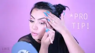 LUXIE Mini Detail Set Tutorial with @makkeupbyevettexo