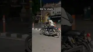 Wheelie on GT 650 😍 #motorcycle #youtubeshorts