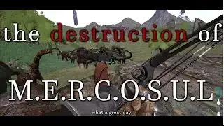 The Destruction of Mercosul | 300+ Players | Ark Official Server 35