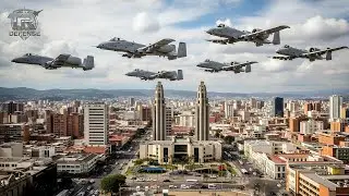 Venezuela on High Alert! US A-10 Warthog Fighter Jets Deployed to Caracas