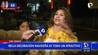 San Isidro enciende la magia: calle David Hern&aacute;ndez est&aacute; llena de luces por Navidad