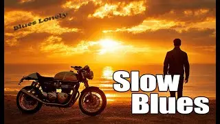 Blues Lonely | Slow Blues Session &ndash; Deep Bass & Electric Guitar