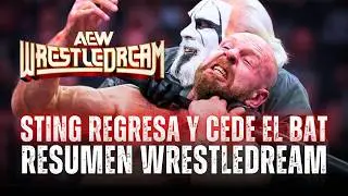Old Man STING pone ORDEN en All Elite Wrestling | AEW WrestleDream 2025 RESUMEN