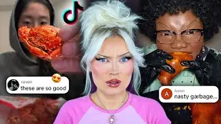 Trying the Most CONTROVERSIAL TikTok Foods