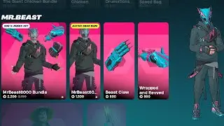 Fortnite Item Shop MR BEAST Bundle 9 June 2024