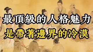 最頂級的人格魅力，是帶著邊界的冷漠#人生感悟 #心灵感悟 #心理分析 #识人术 #智慧 #成长思维 #智慧人生