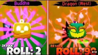 INSANE 8X LUCK Roll in Blox Fruits!