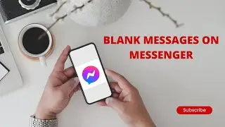 How to Send Blank Messages On Messenger | Empty Text
