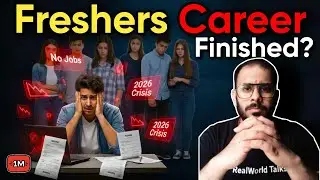Freshers Can Still Get a Job in 2026 | RealWorld Talks | @youtubecreators #nojobs #freshers #india 