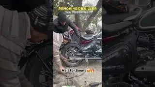 Jawa 42 bobber remove db kilar 🏍️🏍️