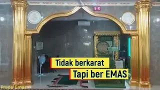 pemasangan Prada Emas di tiang | tutorial