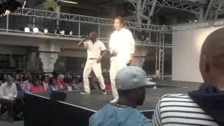 CHRIS MILITANT AND KILLA MIKK AT THE AFRO HAIR AND BEAUTY SHOW 2010