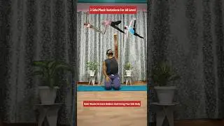 3 Side Plank Variations For All Level #plank #sideplank  #onearmplank  #workout #strengthexercises