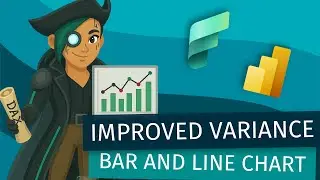 Power BI Variance Chart Makeover: Cleaner, Smarter, More Insightful