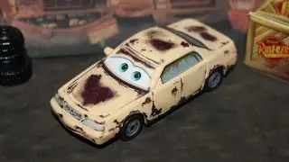 Mattel Disney Cars Донна Питтс - Кубок поршня Rust-eze Tent (таиландский вариант) 2025