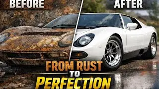 From Rust to Perfection | Lamborghini Miura Concept Full Restoration (Step by Step)
