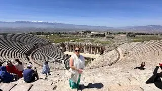 Pamukkale Day Trip From Kusadasi 🇹🇷 | Hierapolis Ruins, White Thermal Pools & Paragliding. 