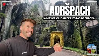 Adršpach 🇨🇿 ruta de 50 cm de ancho ? 😱 la mayor ciudad de piedra de Europa#Adršpach #republicacheca